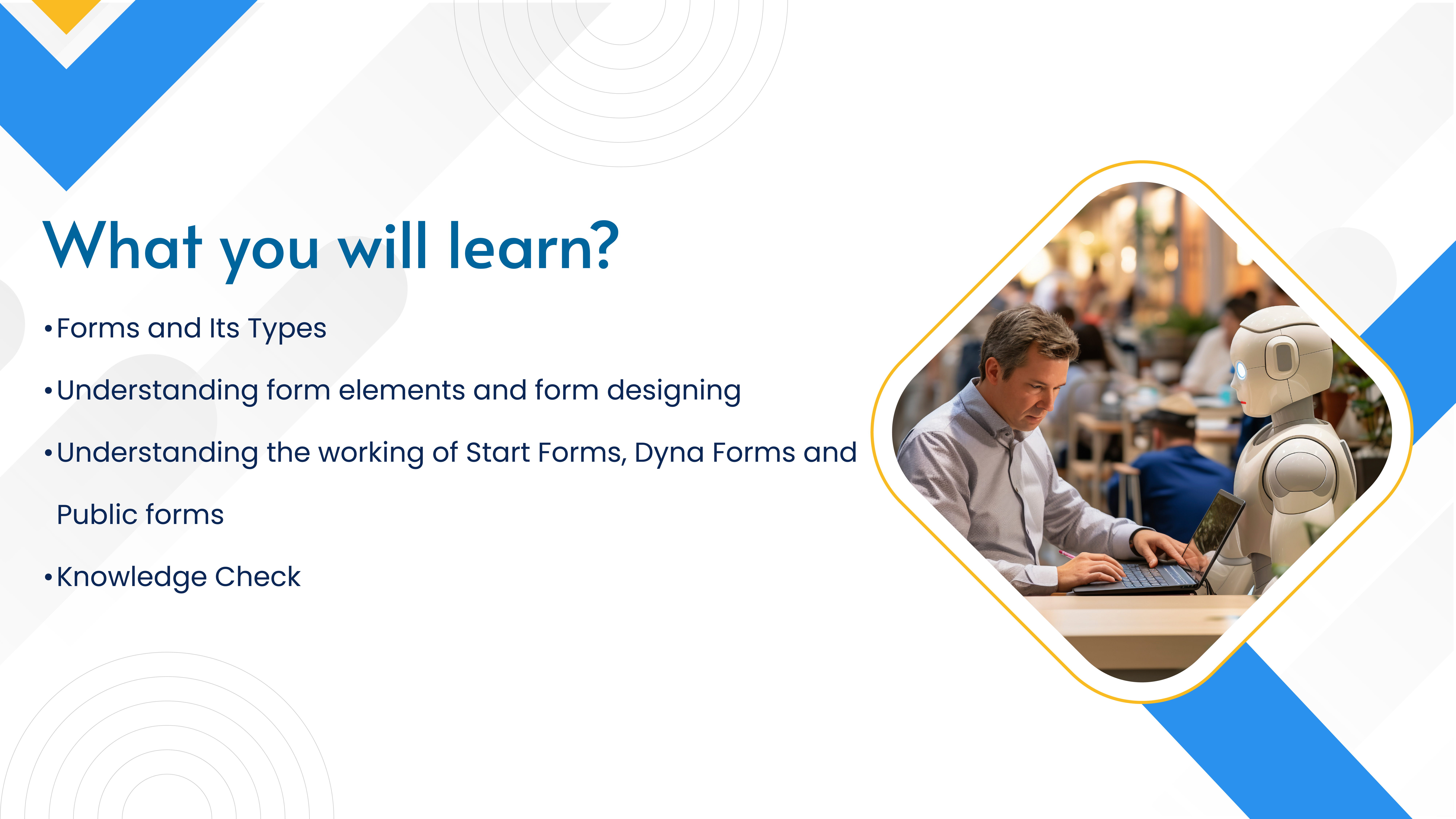 What you will learn?